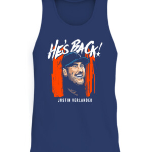 JV'S BAAAAACK! SHIRT Justin Verlander, Houston Astros CATT navy front.jpg