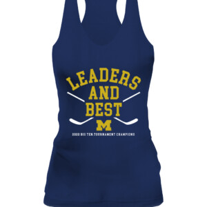 2022 BIG TEN CHAMPIONS SHIRT 2022 Big Ten Tournament Champions, Michigan Wolverines CAWT navy front.jpg