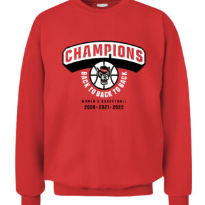BACK TO BACK TO BACK SHIRT, NC STATE WOMEN'S BASKETBALL, NC State Wolfpack