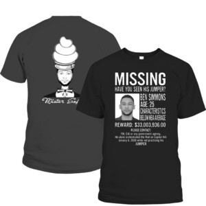Ben Simmons Missing Shirt