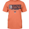 COLEMAN HAWKINS 33 SHIRT DEVON TOEWS, Colorado Avalanche Shirt