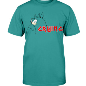 Crying Band Shirt Crying Totoro Sonic Shirt, Hedgehog Eddie Shirt