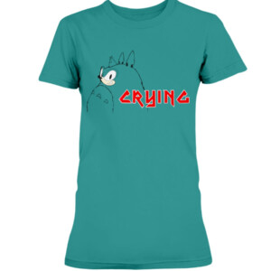 Crying Band Shirt Crying Totoro Sonic Shirt, Hedgehog Eddie Women's Shirt