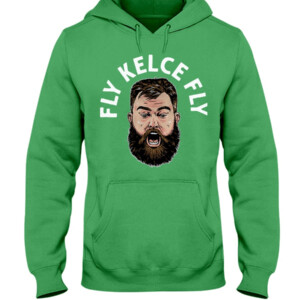 FLY KELCE FLY SHIRT JASON KELCE, Philadelphia Eagles Hoddie