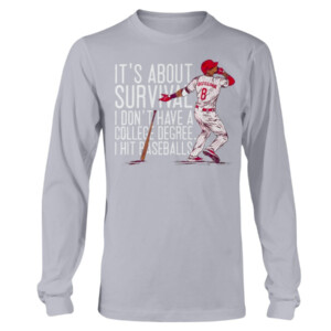 I HIT BASEBALLS SHIRT Nick Castellanos, Philadelphia Phillies Longsleeve