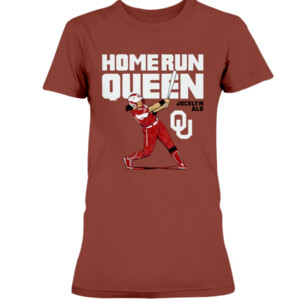 JOCELYN ALO HOME RUN QUEEN SHIRT OKLAHOMA SOFTBALL Shirt 1