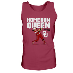 JOCELYN ALO HOME RUN QUEEN SHIRT OKLAHOMA SOFTBALL Tank 1