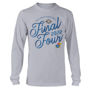 KANSAS FINAL FOUR 2022 SHIRT Kansas Jayhawks 2022 NCAA Men's Basketball Tournament March Madness Final Four Longsleeve