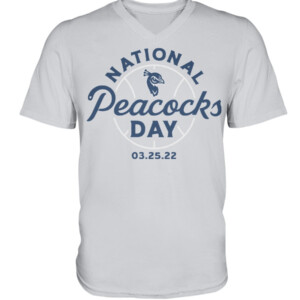 NATIONAL PEACOCKS DAY SHIRT #StrutUp, Saint Peter's Peacocks 3