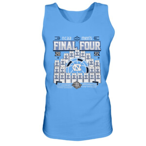 North Carolina FINAL FOUR Roster SHIRT North Carolina Tar Heels 2022 NCAA Men's Basketball Tournament March Madness Final Four 3