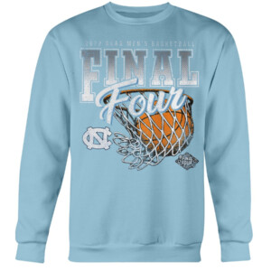 North Carolina Tar Heels FINAL FOUR SHIRT North Carolina Tar Heels 2022 NCAA Men's Basketball Tournament March Madness Final Four Crewneck