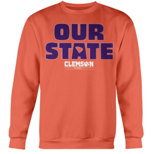 OUR STATE SHIRT CLEMSON BASEBALL, Clemson Tigers Crewneck