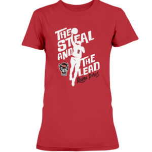 RAINA PEREZ THE STEAL AND THE LEAD SHIRT Raina Perez, NC State Wolfpack 1