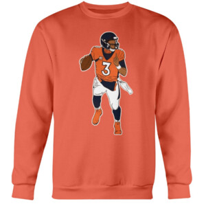 Russell Wilson Denver Shirt Denver Broncos Crewneck