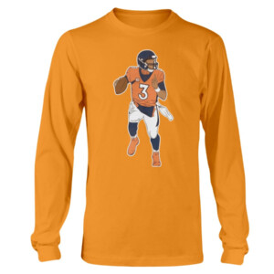Russell Wilson Denver Shirt Denver Broncos Longsleeve
