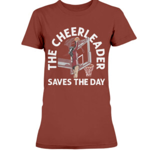 THE CHEERLEADER SAVES THE DAY SHIRT CASSIDY CERNY, IU cheerleader, Indiana Hoosiers 1