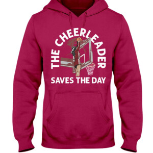 THE CHEERLEADER SAVES THE DAY SHIRT CASSIDY CERNY, IU cheerleader, Indiana Hoosiers Hoddie