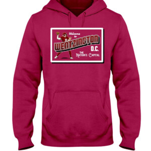WENTZINGTON D.C SHIRT CARSON WENTZ, Redskins, Washington Commanders Hoddie