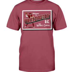 WENTZINGTON D.C SHIRT CARSON WENTZ, Redskins, Washington Commanders Shirt