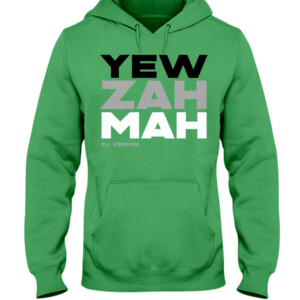 YEW ZAH MAH 2022 SHIRT C. J. Uzomah, New York Jets Hoddie