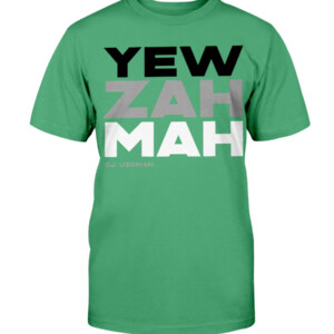YEW ZAH MAH 2022 SHIRT C. J. Uzomah, New York Jets Shirt