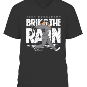 BRING THE RAIN NEW YORK SHIRT Josh Donaldson, Bronx, New York Yankees CAVN black front.jpg