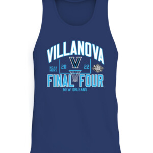 Villanova FINAL FOUR SHIRT Villanova Wildcats 2022 NCAA Men's Basketball Tournament March Madness Final Four CATT navy front.jpg