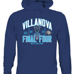Villanova FINAL FOUR SHIRT Villanova Wildcats 2022 NCAA Men's Basketball Tournament March Madness Final Four CAUH navy front.jpg