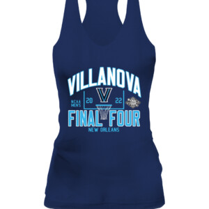 Villanova FINAL FOUR SHIRT Villanova Wildcats 2022 NCAA Men's Basketball Tournament March Madness Final Four CAWT navy front.jpg