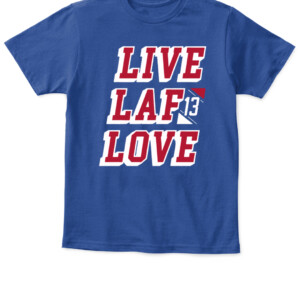 LIVE LAF LOVE SHIRT ALEXIS LAFRENIERE New York Rangers APKT royal front.jpg