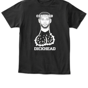 Ben Simmons Certified Dickhead Shirt Philadelphia 76ers APKT black front.jpg