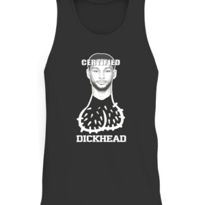 Ben Simmons Certified Dickhead Shirt Philadelphia 76ers CATT black front.jpg