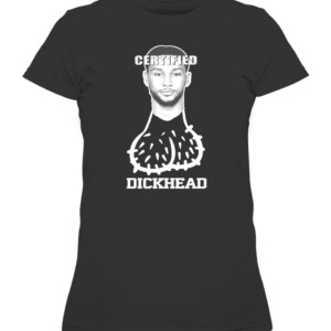Ben Simmons Certified Dickhead Shirt Philadelphia 76ers CAWTS black front.jpg