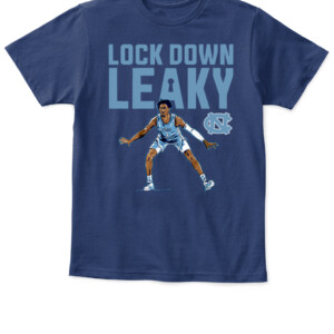 LOCK DOWN LEAKY SHIRT Leaky Black, Final Four, North Carolina Tar Heels