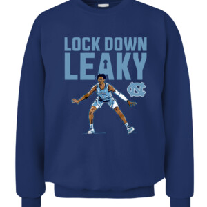LOCK DOWN LEAKY SHIRT Leaky Black, Final Four, North Carolina Tar Heels