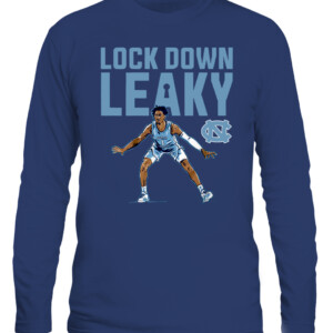 LOCK DOWN LEAKY SHIRT Leaky Black, Final Four, North Carolina Tar Heels