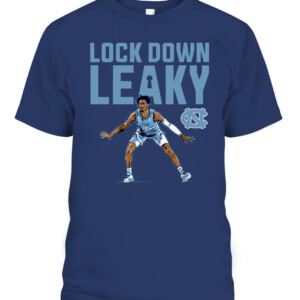 LOCK DOWN LEAKY SHIRT Leaky Black, Final Four, North Carolina Tar Heels