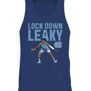 LOCK DOWN LEAKY SHIRT Leaky Black, Final Four, North Carolina Tar Heels