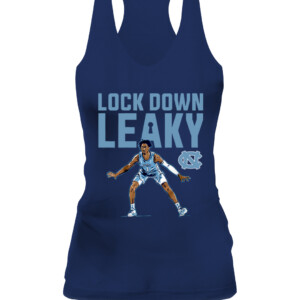 LOCK DOWN LEAKY SHIRT Leaky Black, Final Four, North Carolina Tar Heels