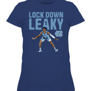 LOCK DOWN LEAKY SHIRT Leaky Black, Final Four, North Carolina Tar Heels