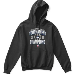 UConn Huskies 2022 Big East Women's Basketball Conference Tournament Champions Shirt UConn Women's Basketball, 2022 Big East Tournament Champions, Connecticut Huskies APKH black front.jpg