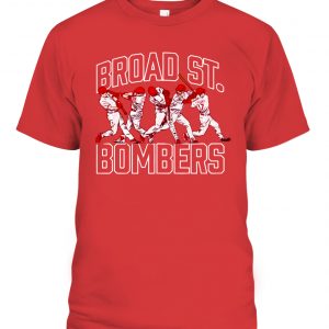 BROAD ST. BOMBERS SHIRT Kyle Schwarber, J. T. Realmuto, Bryce Harper, Nick Castellanos, Rhys Hoskins, Philadelphia Phillies