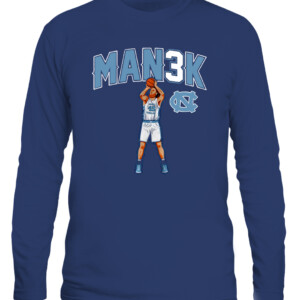 BRADY MANEK MAN3K SHIRT North Carolina Tar Heels CALS navy front.jpg