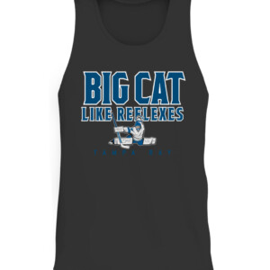 BIG CAT LIKE REFLEXES SHIRT ANDREI VASILEVSKIY, Tampa Bay Lightning CATT black front.jpg