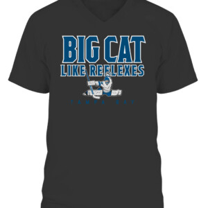 BIG CAT LIKE REFLEXES SHIRT ANDREI VASILEVSKIY, Tampa Bay Lightning CAVN black front.jpg