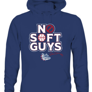 DREW TIMME NO SOFT GUYS SHIRT Gonzaga Bulldogs CAUH navy front.jpg