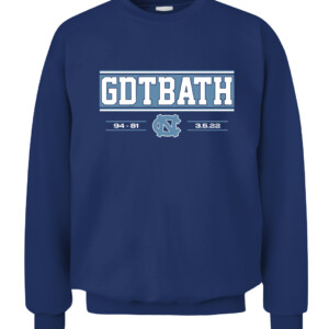 GDTBATH SHIRT North Carolina Tar Heels CACS navy front.jpg