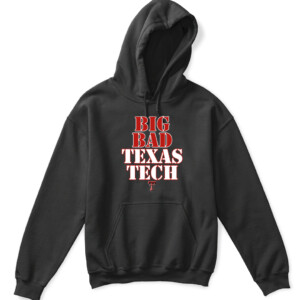 BIG BAD TEXAS TECH SHIRT Texas Tech Red Raiders APKH black front.jpg