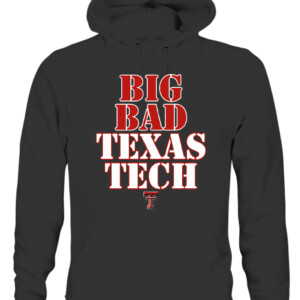 BIG BAD TEXAS TECH SHIRT Texas Tech Red Raiders CAUH black front.jpg