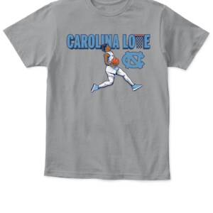 CALEB LOVE CAROLINA LOVE SHIRT North Carolina Tar Heels APKT sport grey front.jpg